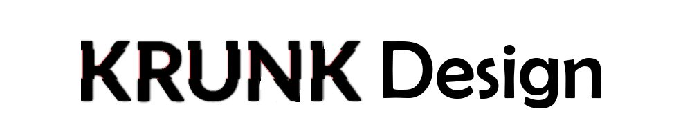 krunk design logo black